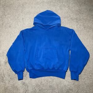 Yeezy Gap YZY Perfect Hoodie Sweatshirt Men’s M Blue Hooded Double Layer Thick